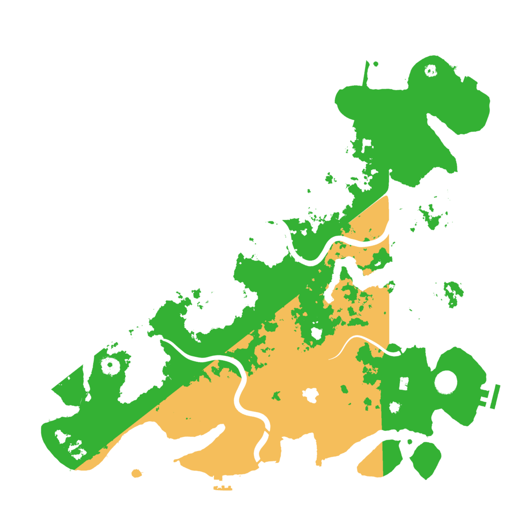 Biome Rust Map: Procedural Map, Size: 4250, Seed: 28430091