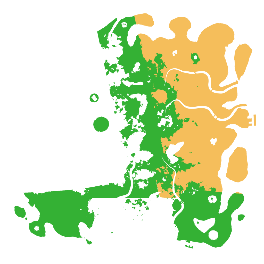 Biome Rust Map: Procedural Map, Size: 4800, Seed: 1990574350