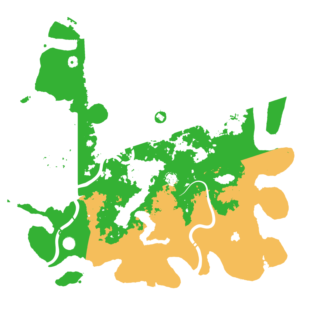 Biome Rust Map: Procedural Map, Size: 4301, Seed: 20260702