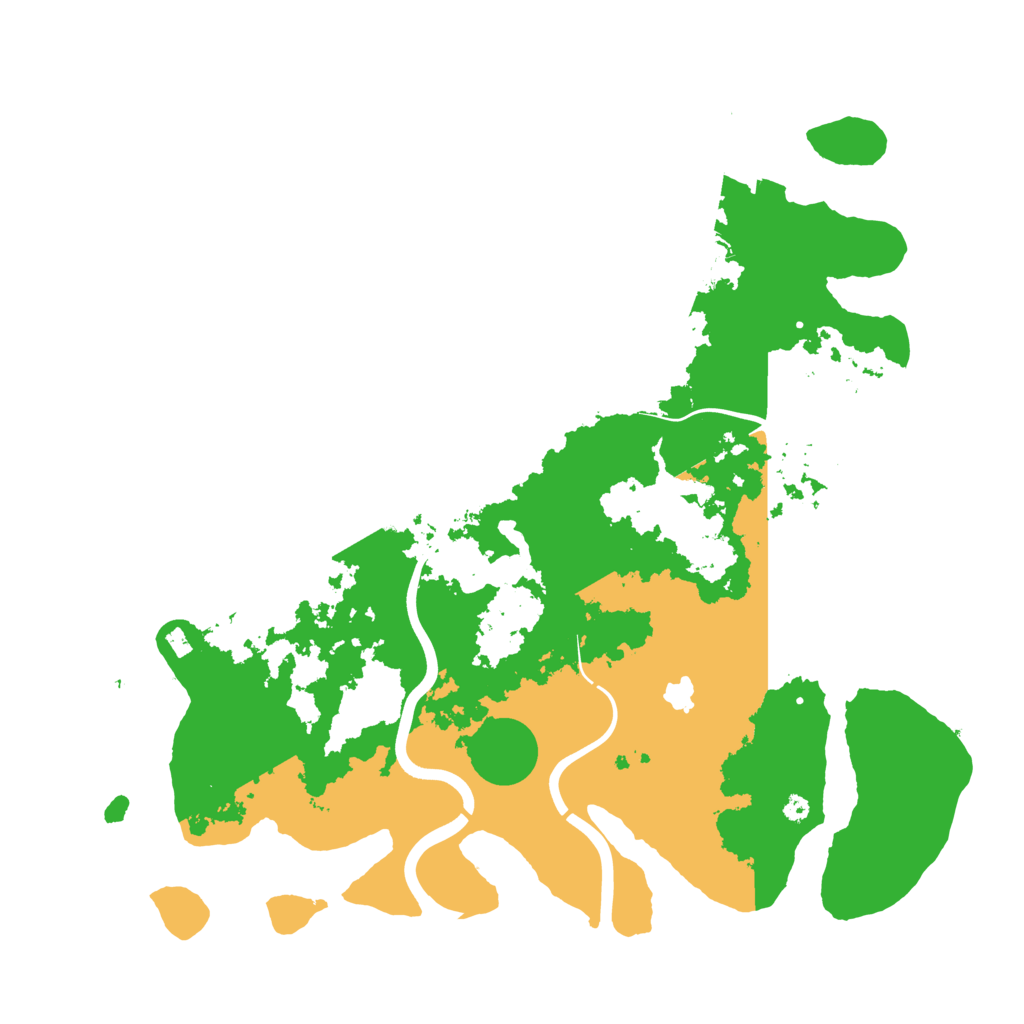 Biome Rust Map: Procedural Map, Size: 4000, Seed: 654362744