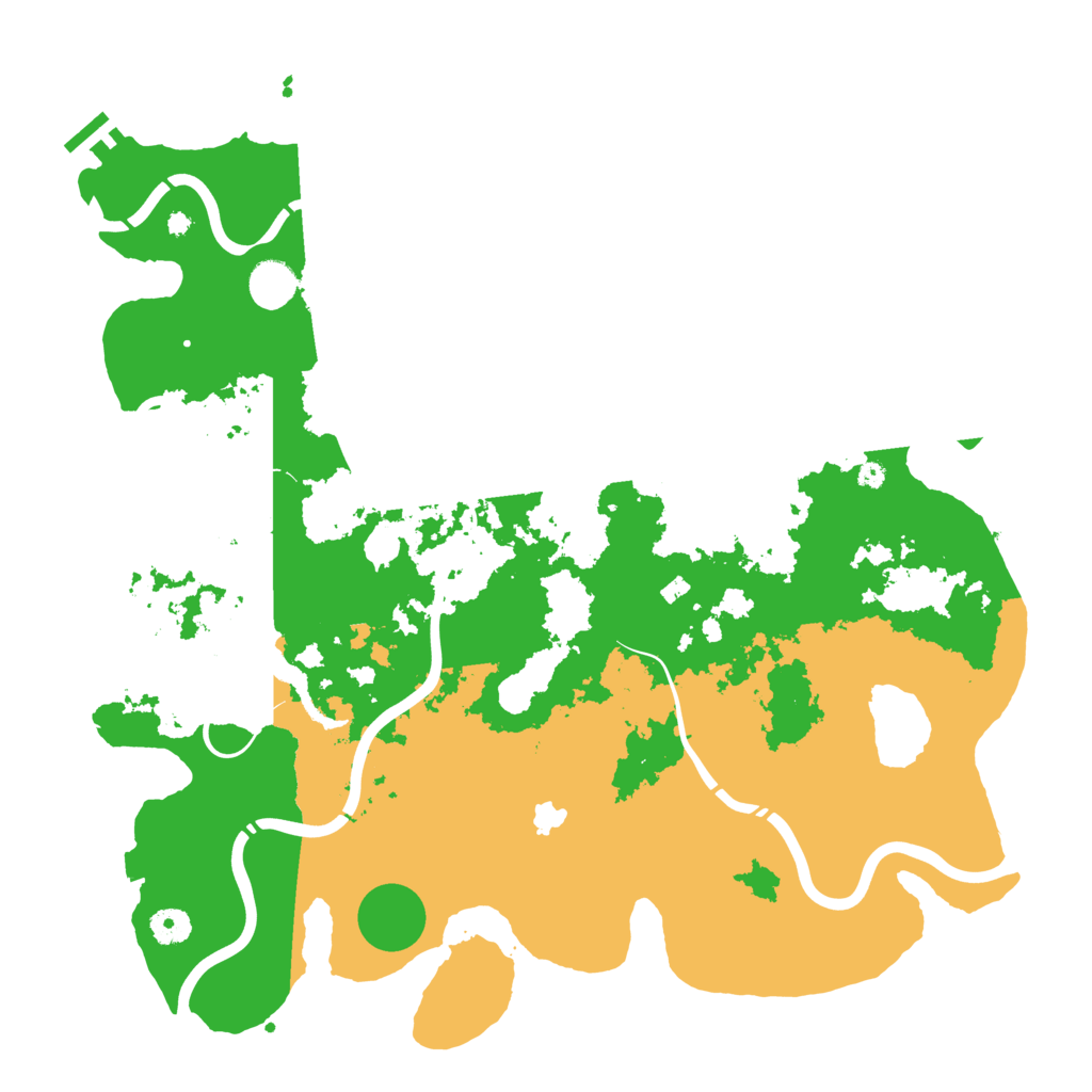 Biome Rust Map: Procedural Map, Size: 4250, Seed: 86449567