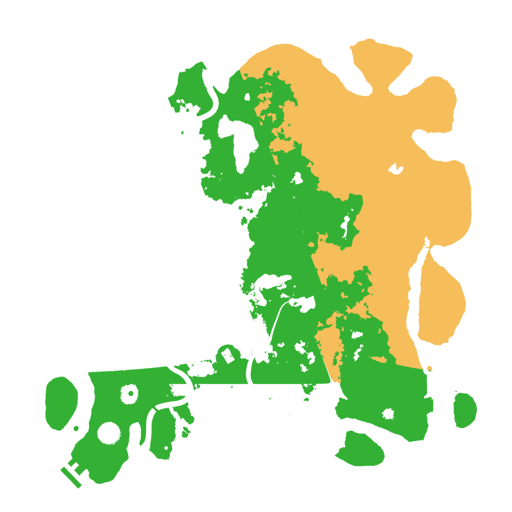 Biome Rust Map: Procedural Map, Size: 4000, Seed: 1784937699