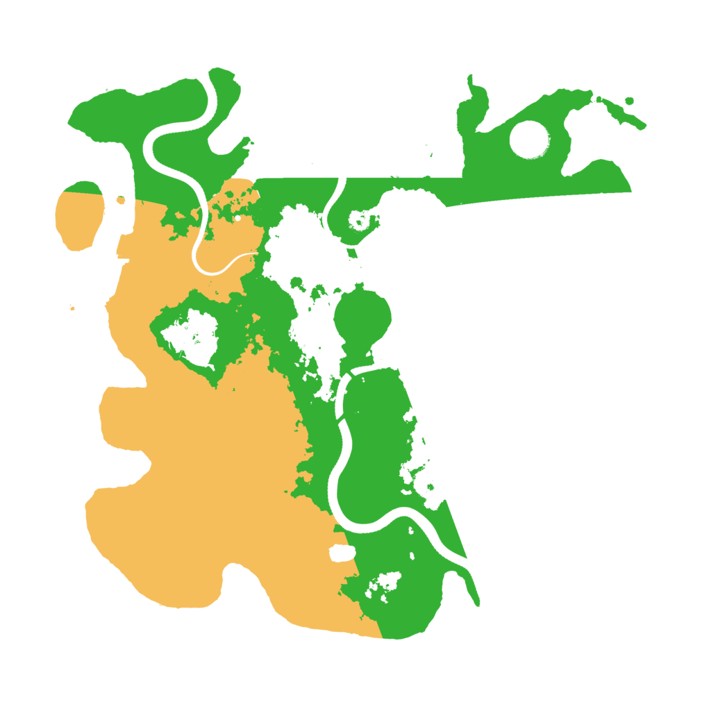 Biome Rust Map: Procedural Map, Size: 3400, Seed: 770989