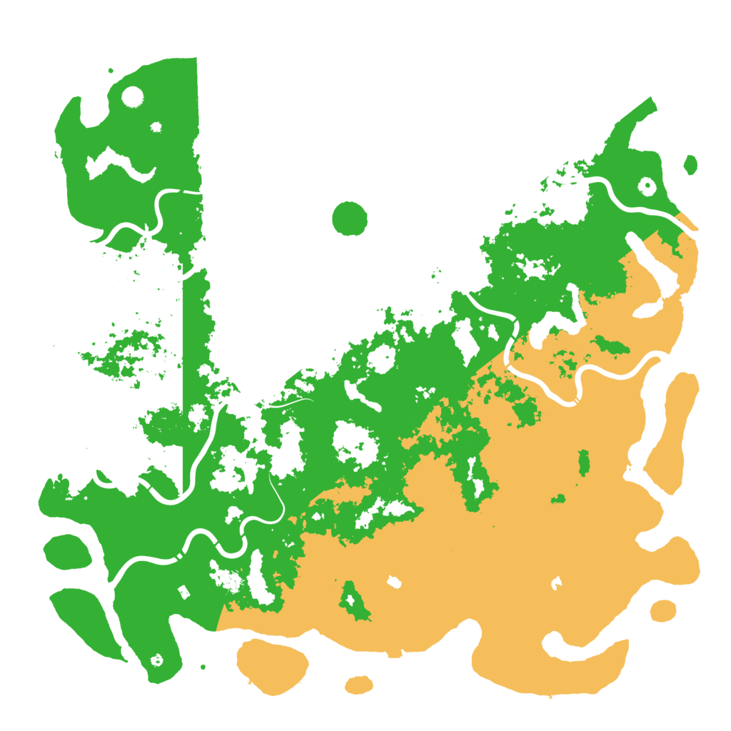 Biome Rust Map: Procedural Map, Size: 6000, Seed: 440011720