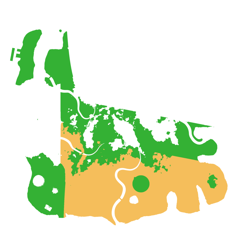 Biome Rust Map: Procedural Map, Size: 3750, Seed: 2101225550