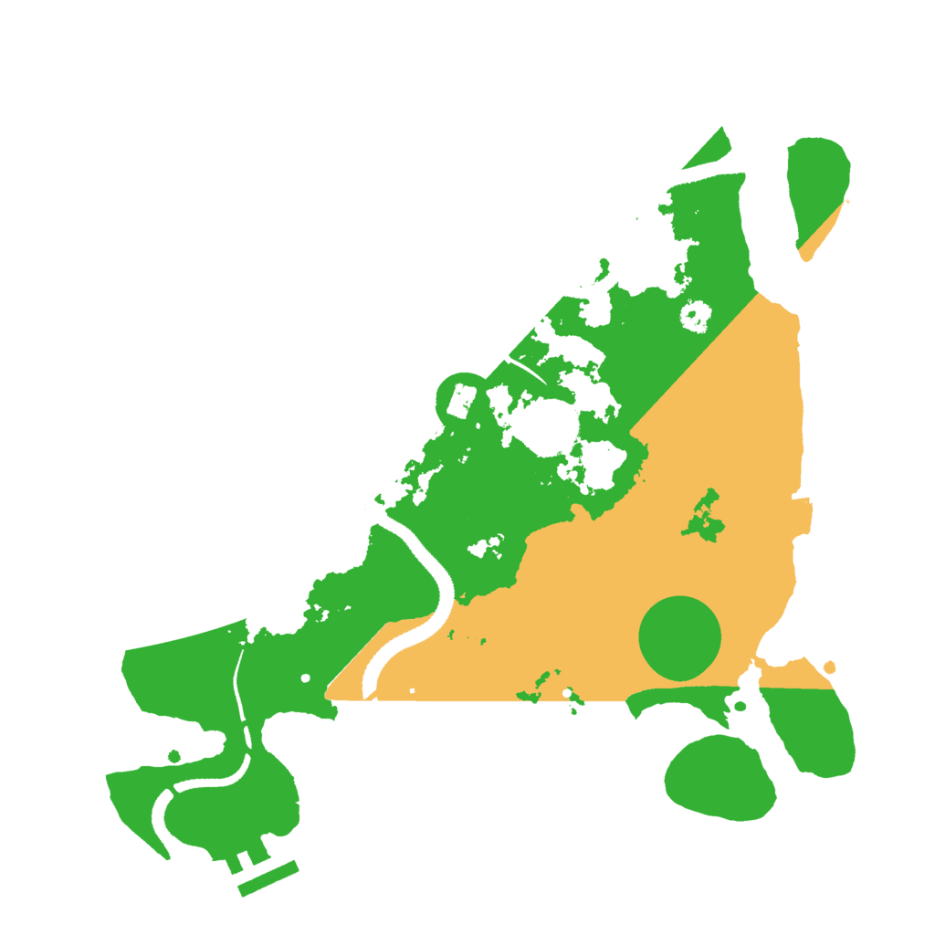 Biome Rust Map: Procedural Map, Size: 3000, Seed: 13973