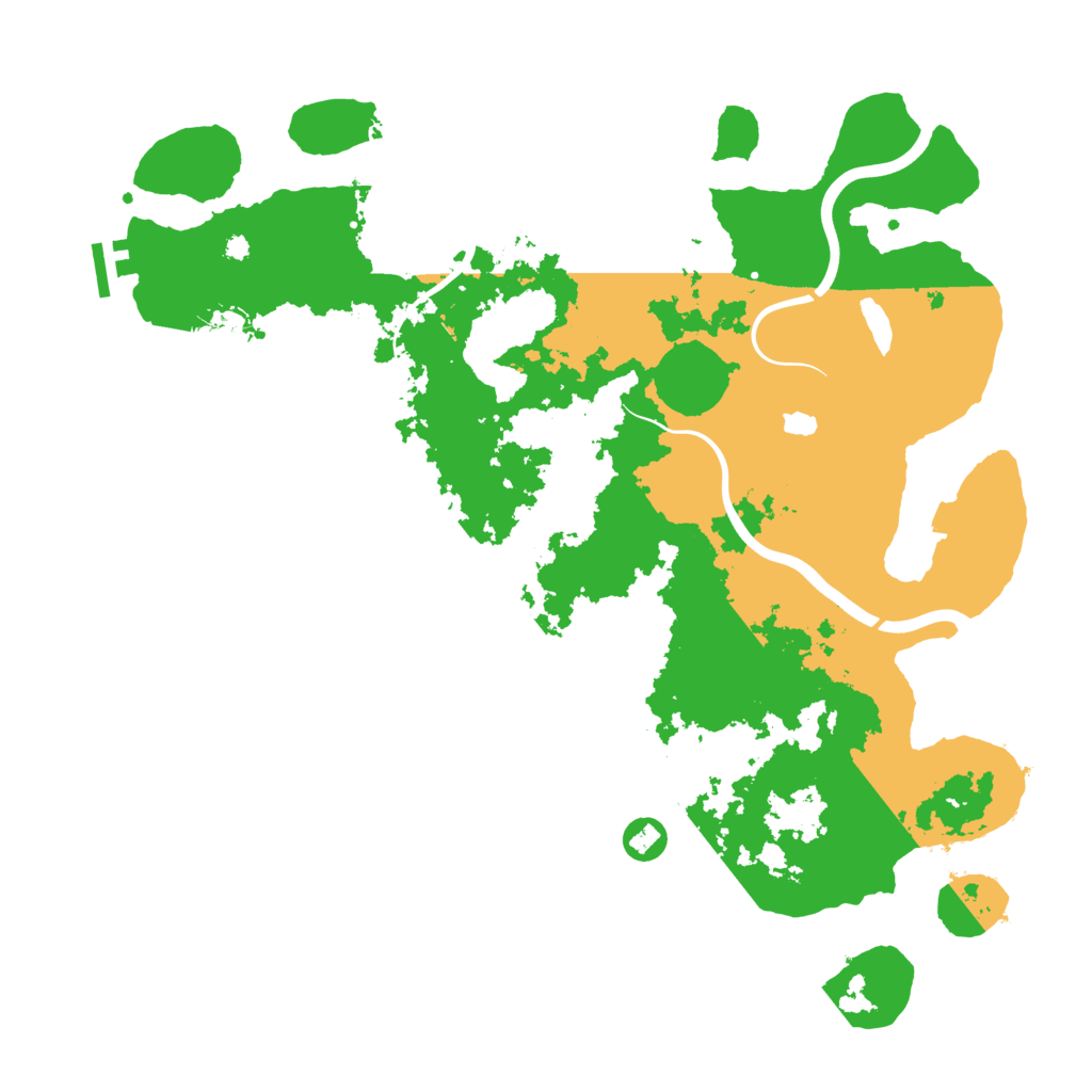 Biome Rust Map: Procedural Map, Size: 4050, Seed: 201285464
