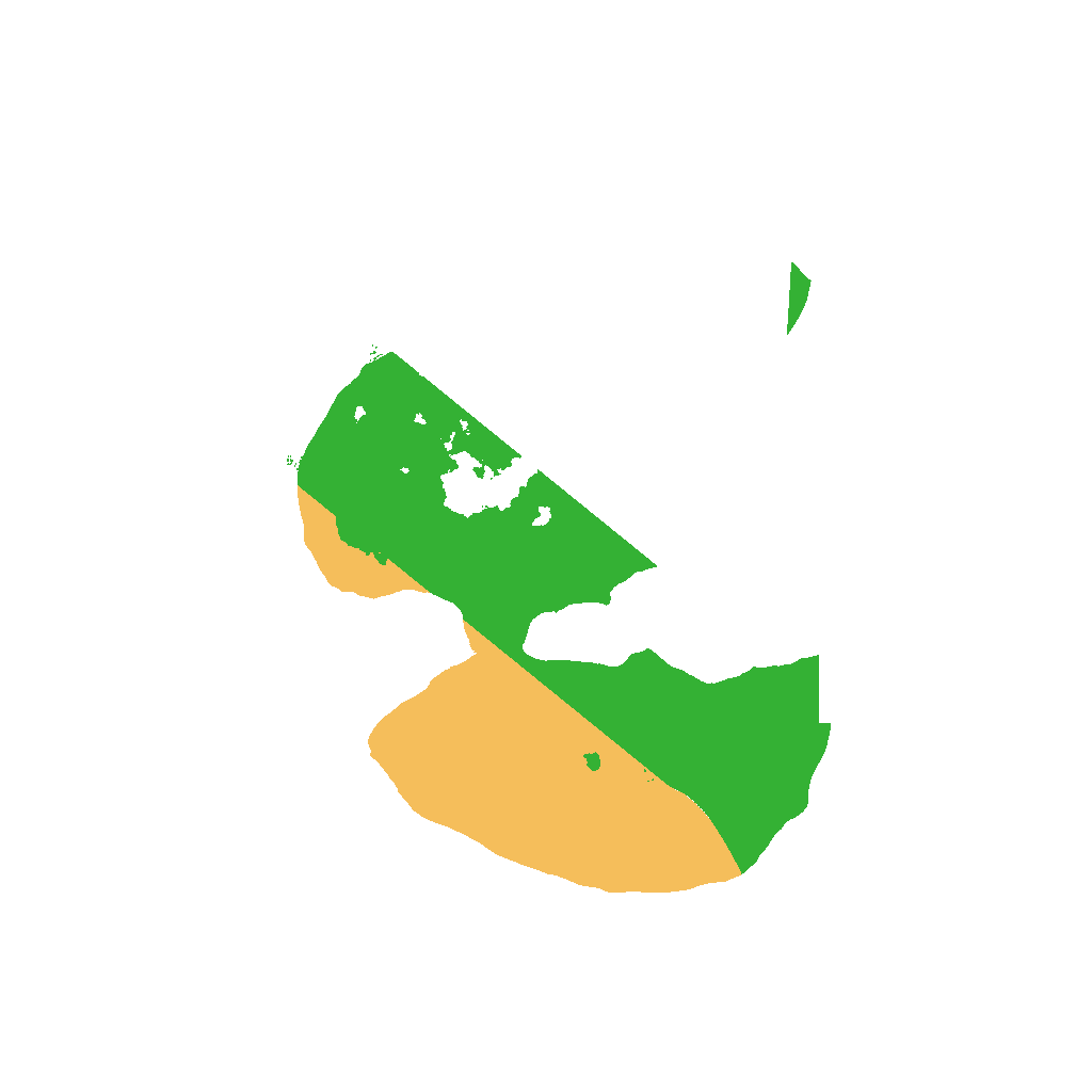 Biome Rust Map: Procedural Map, Size: 1500, Seed: 964988060