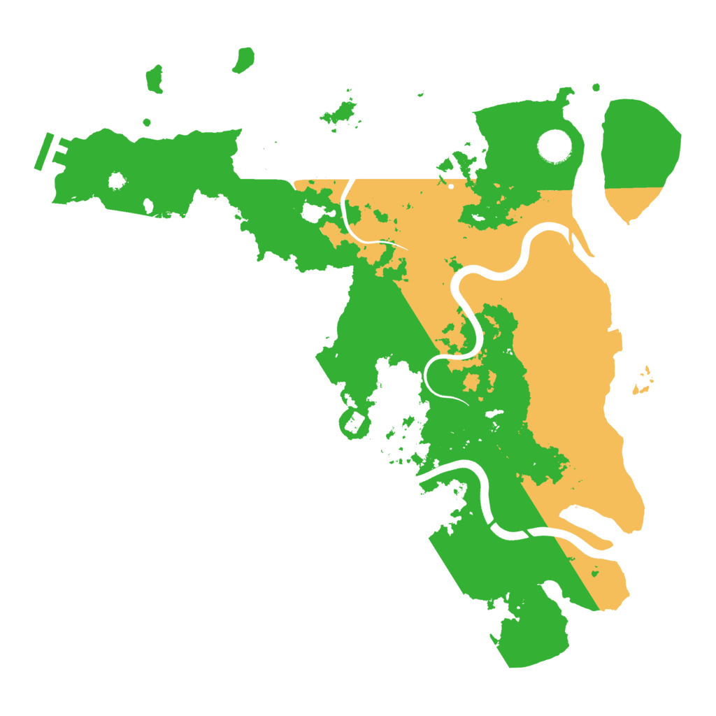 Biome Rust Map: Procedural Map, Size: 3750, Seed: 1904410074