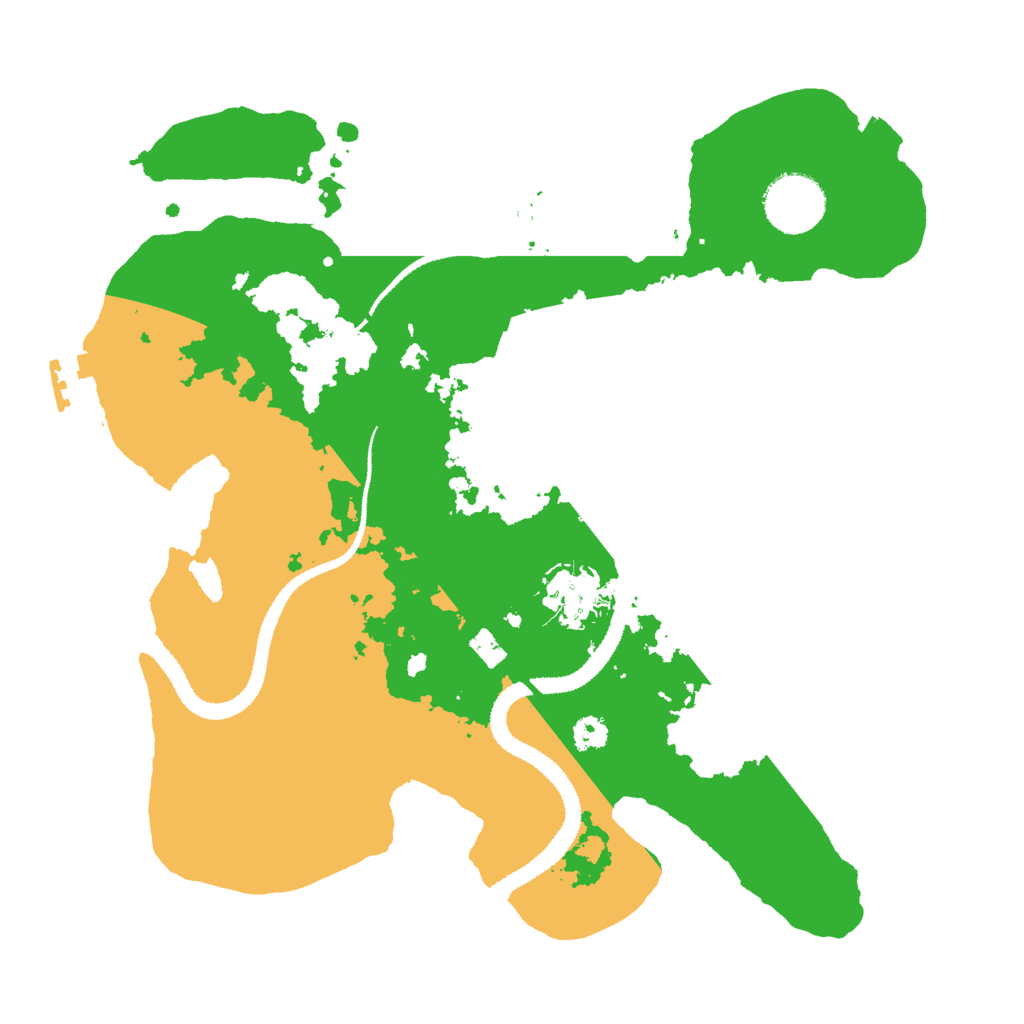 Biome Rust Map: Procedural Map, Size: 3000, Seed: 176585737