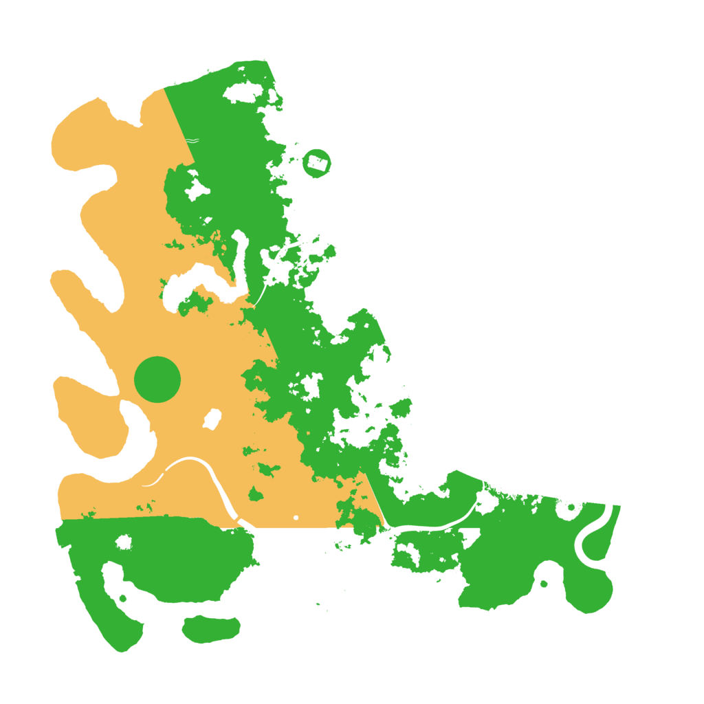 Biome Rust Map: Procedural Map, Size: 4000, Seed: 624541828