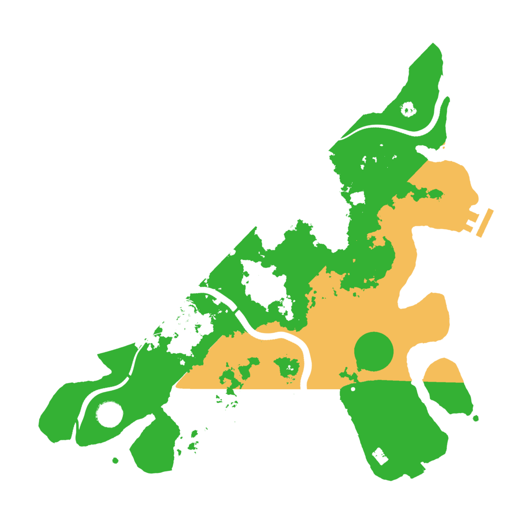 Biome Rust Map: Procedural Map, Size: 3500, Seed: 1389992776