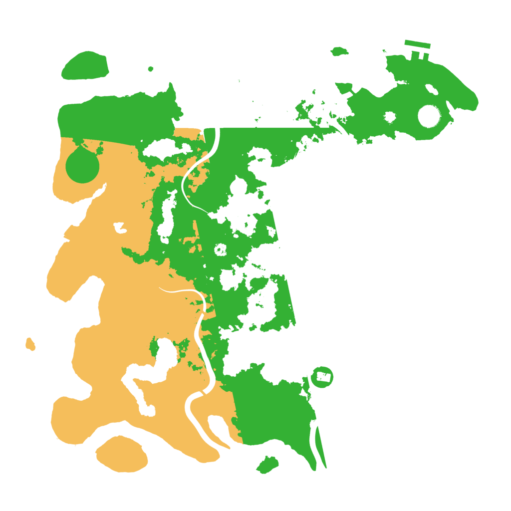 Biome Rust Map: Procedural Map, Size: 4000, Seed: 983753581