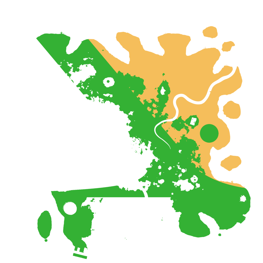 Biome Rust Map: Procedural Map, Size: 3750, Seed: 1784980832