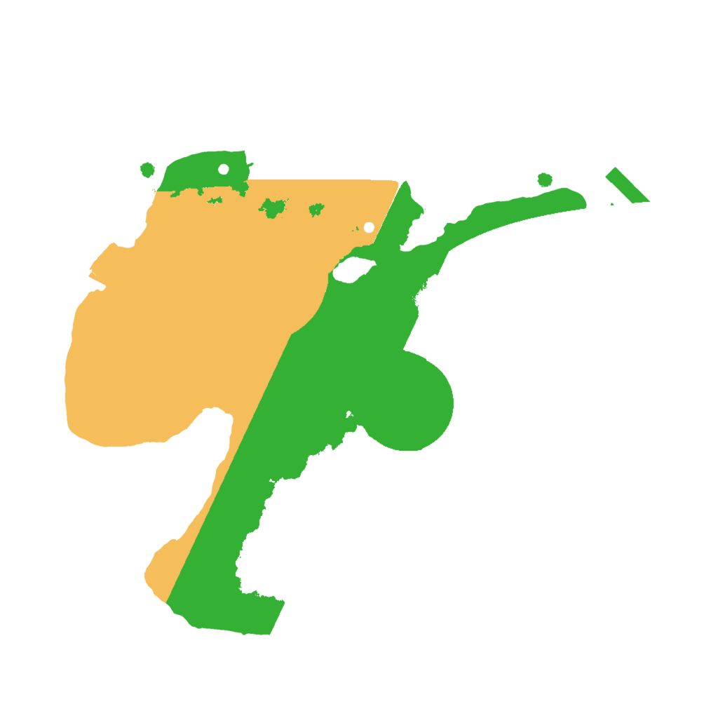 Biome Rust Map: Procedural Map, Size: 2000, Seed: 1795846200