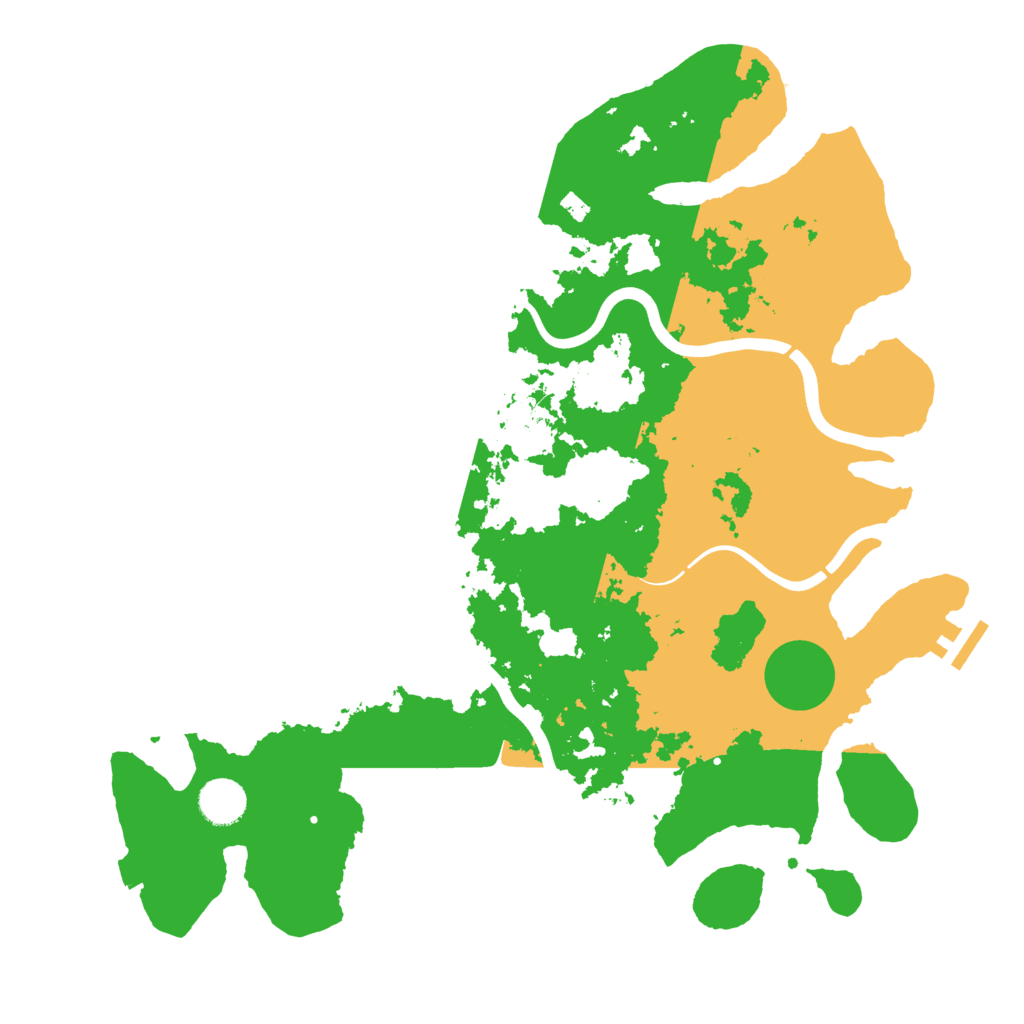 Biome Rust Map: Procedural Map, Size: 3850, Seed: 785967
