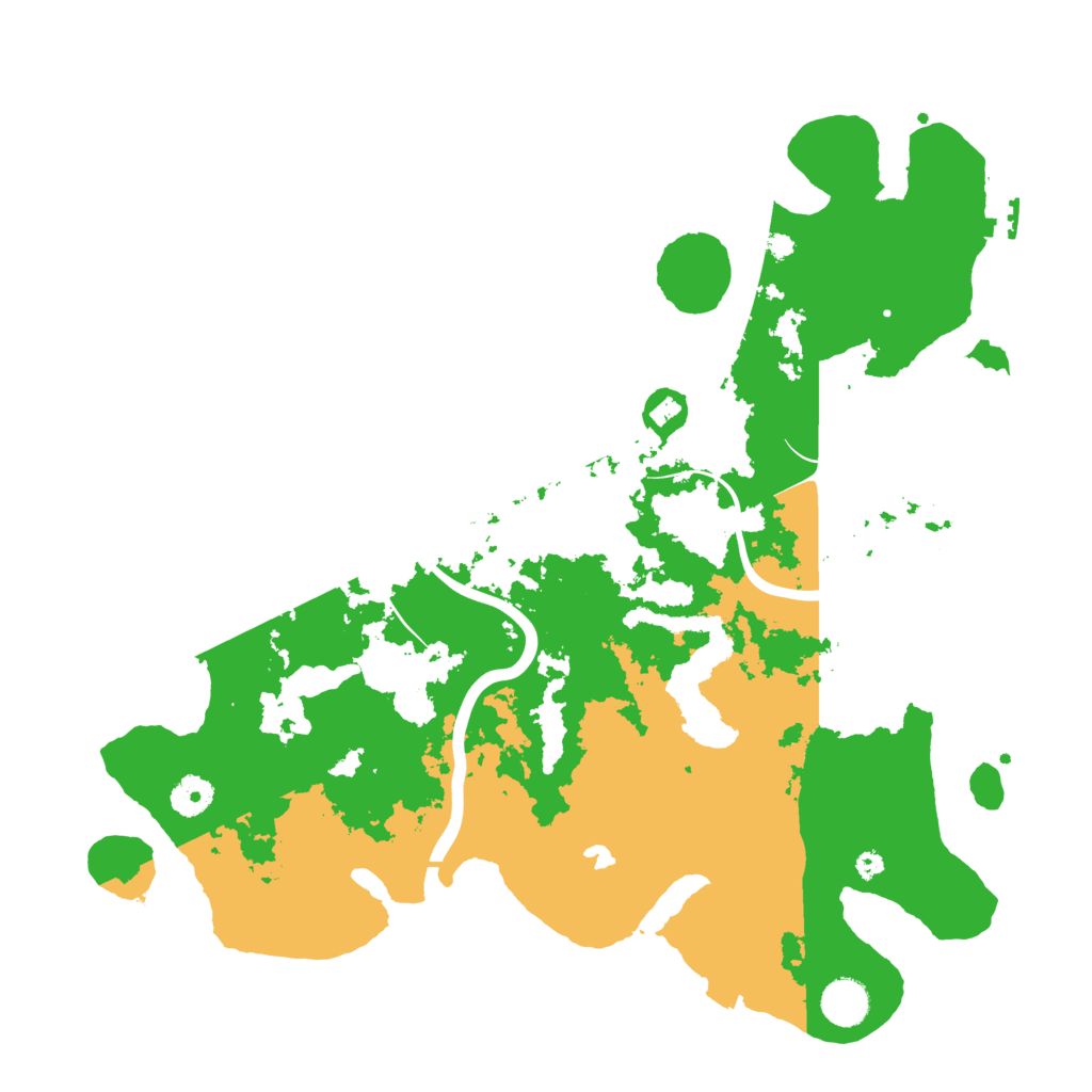 Biome Rust Map: Procedural Map, Size: 4000, Seed: 105787904
