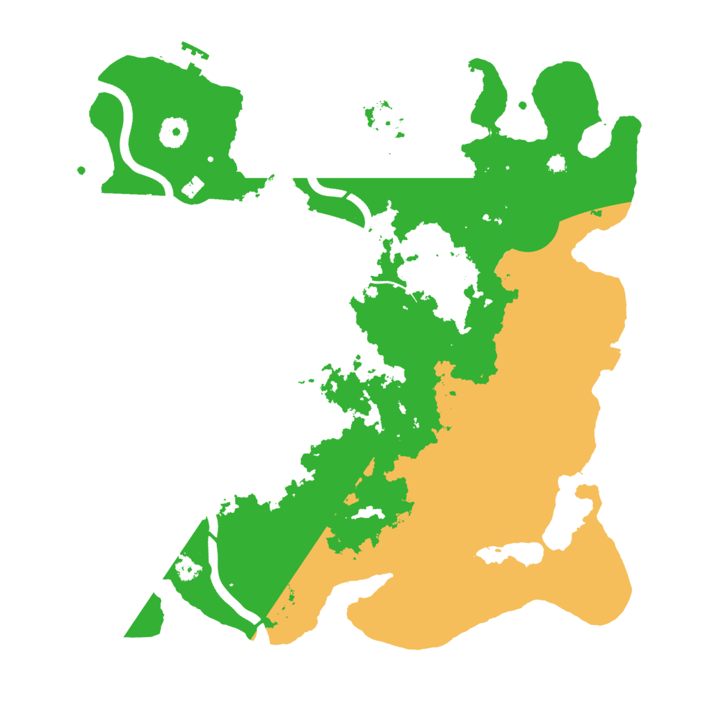 Biome Rust Map: Procedural Map, Size: 3580, Seed: 697554
