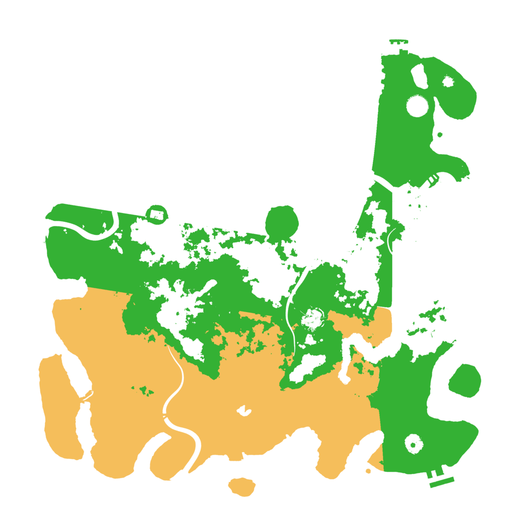 Biome Rust Map: Procedural Map, Size: 4250, Seed: 1187332564