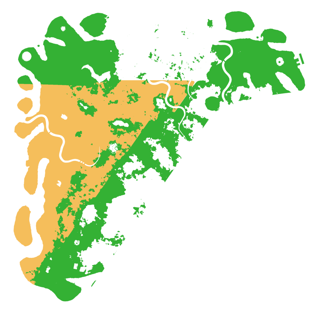 Biome Rust Map: Procedural Map, Size: 6000, Seed: 1089499637