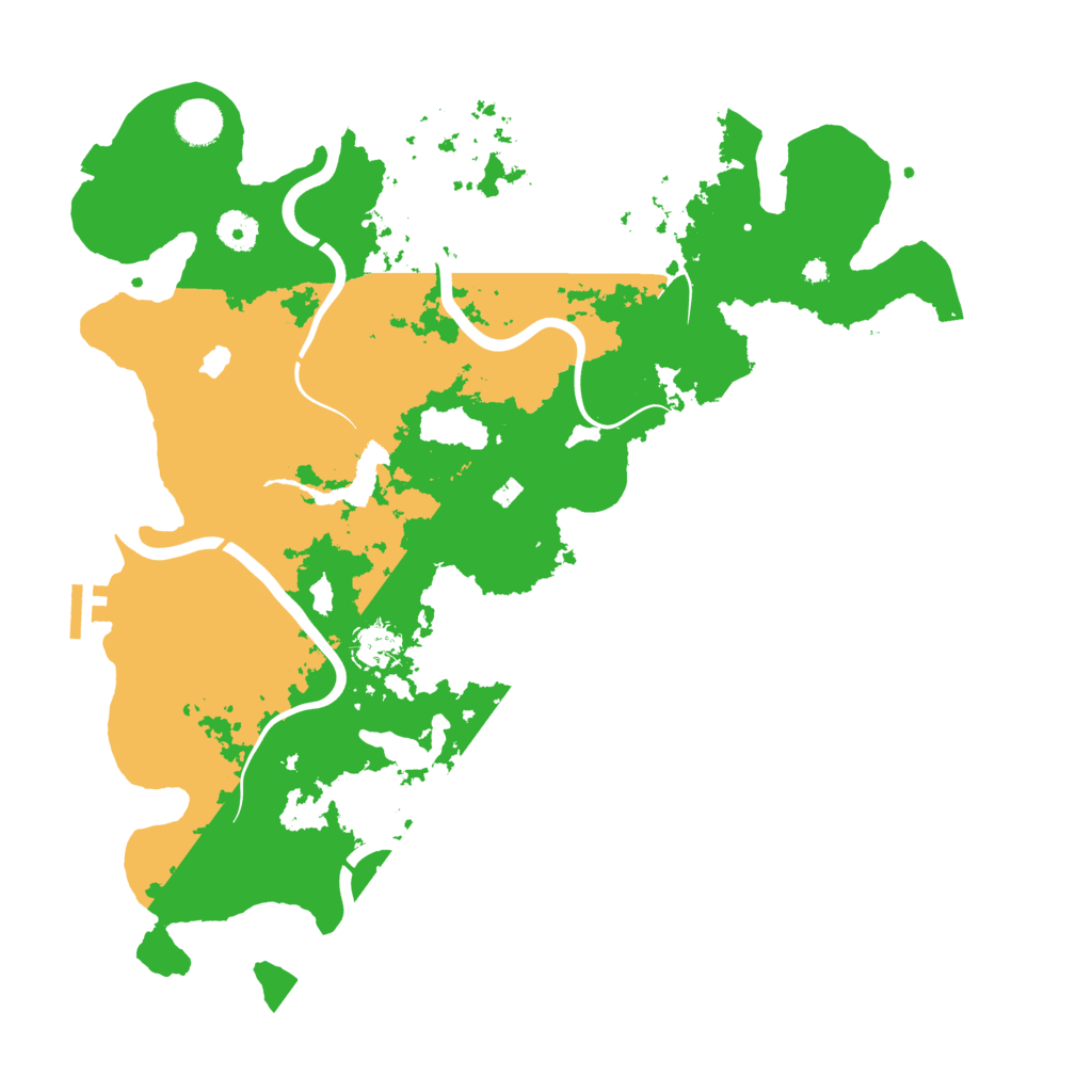 Biome Rust Map: Procedural Map, Size: 4050, Seed: 32856866