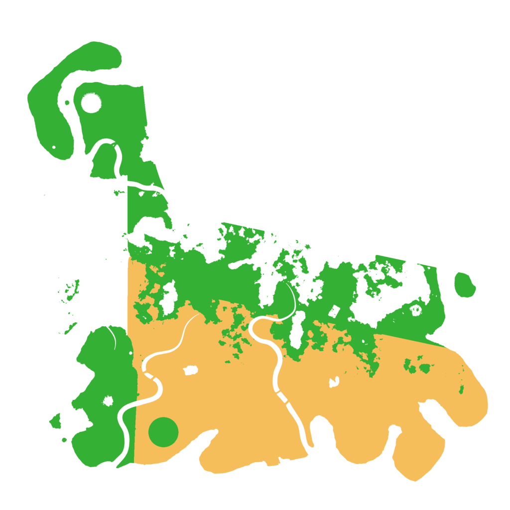 Biome Rust Map: Procedural Map, Size: 4500, Seed: 897224942