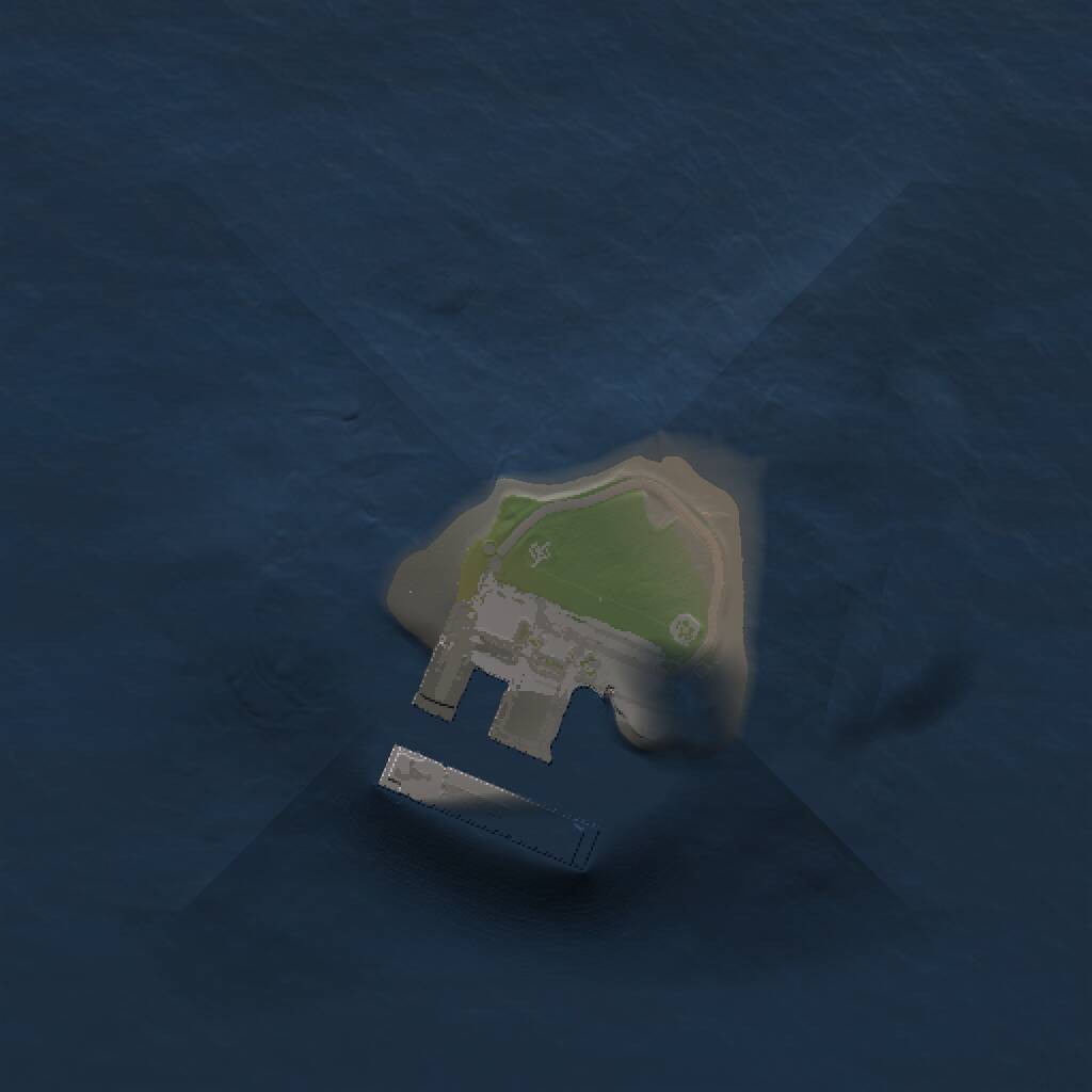 Rust Map: Procedural Map, Size: 1000, Seed: 661200132, 2 Monuments