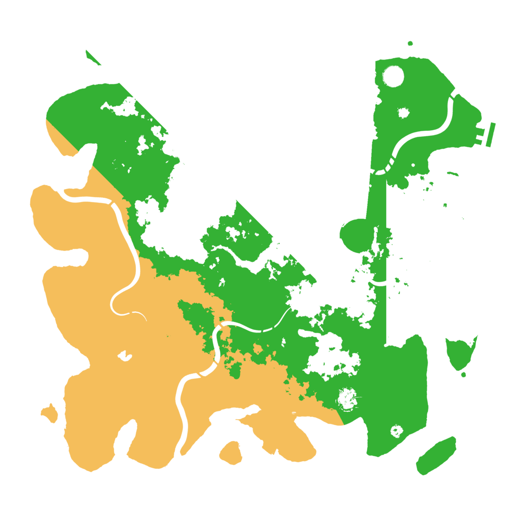 Biome Rust Map: Procedural Map, Size: 4250, Seed: 20260719