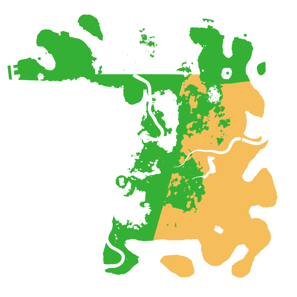 Biome Rust Map: Procedural Map, Size: 4000, Seed: 1527249150