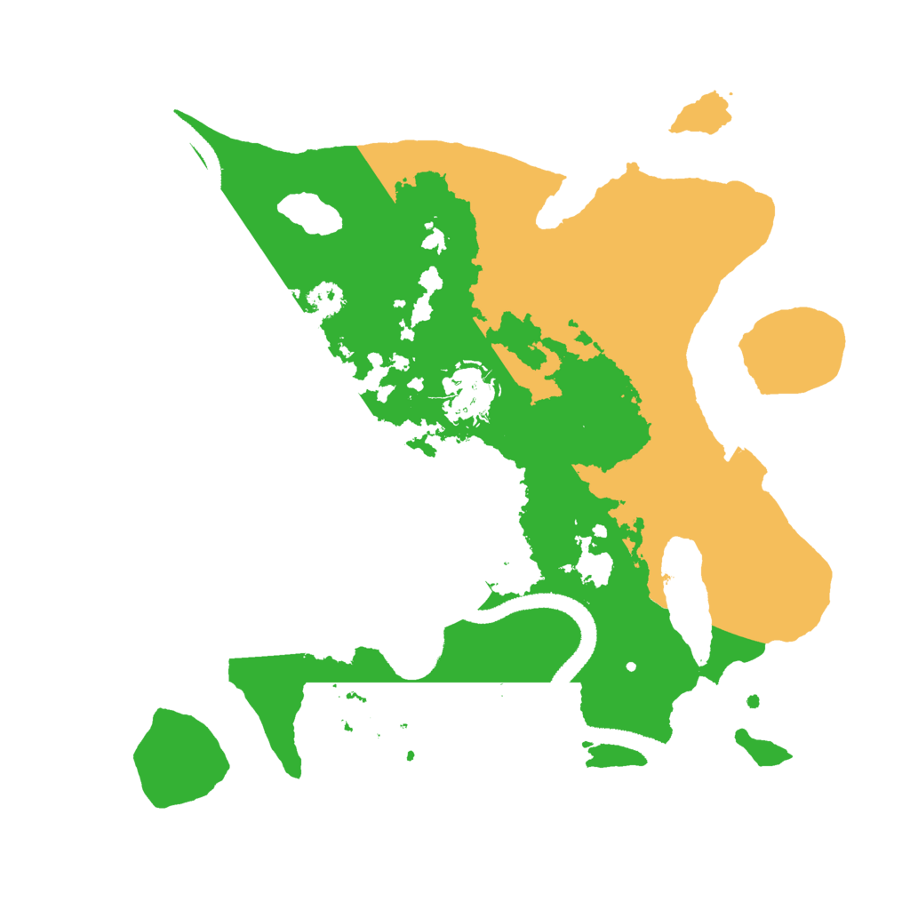 Biome Rust Map: Procedural Map, Size: 2750, Seed: 1228058057