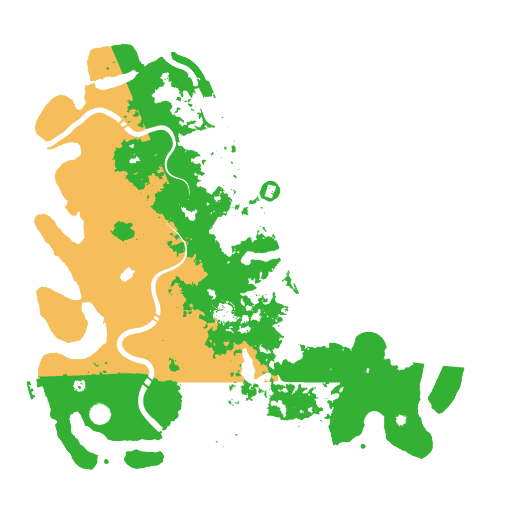 Biome Rust Map: Procedural Map, Size: 4250, Seed: 624541828