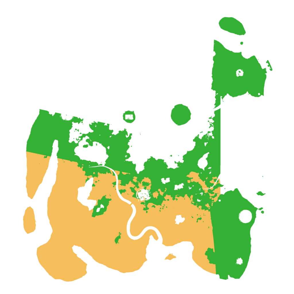 Biome Rust Map: Procedural Map, Size: 4000, Seed: 2095167