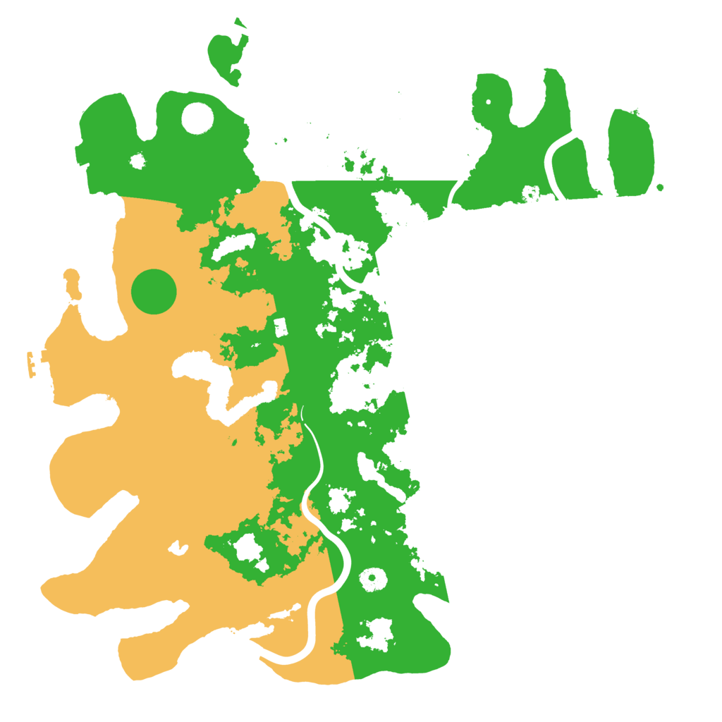 Biome Rust Map: Procedural Map, Size: 4200, Seed: 202607262