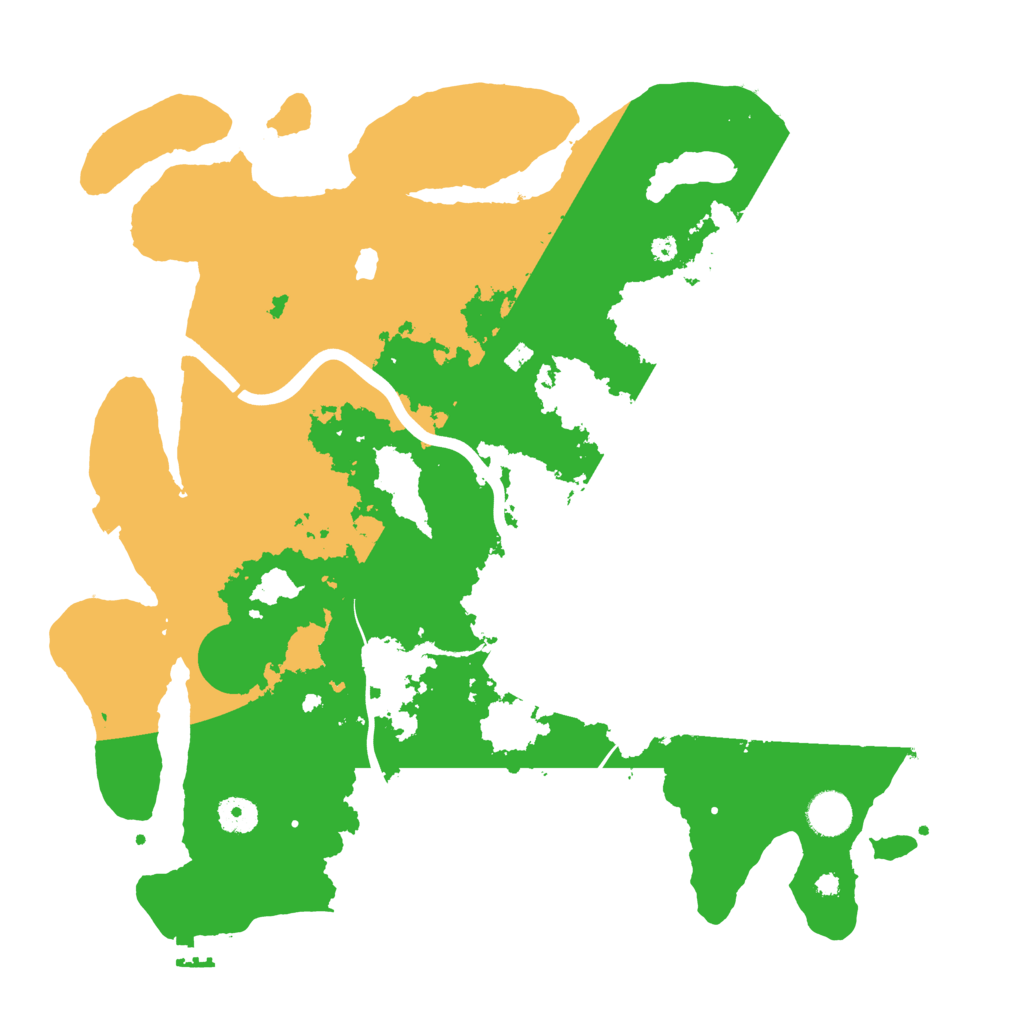 Biome Rust Map: Procedural Map, Size: 4000, Seed: 3760375