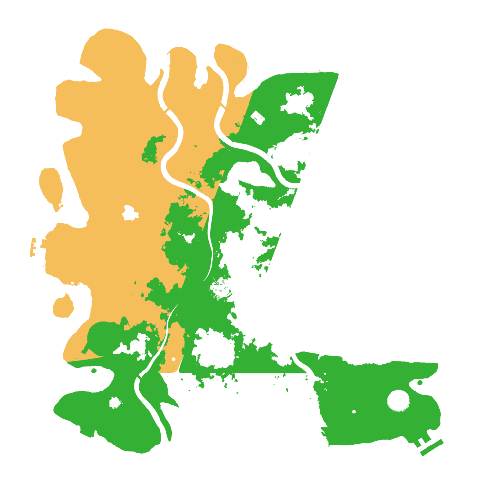 Biome Rust Map: Procedural Map, Size: 4000, Seed: 1013177044