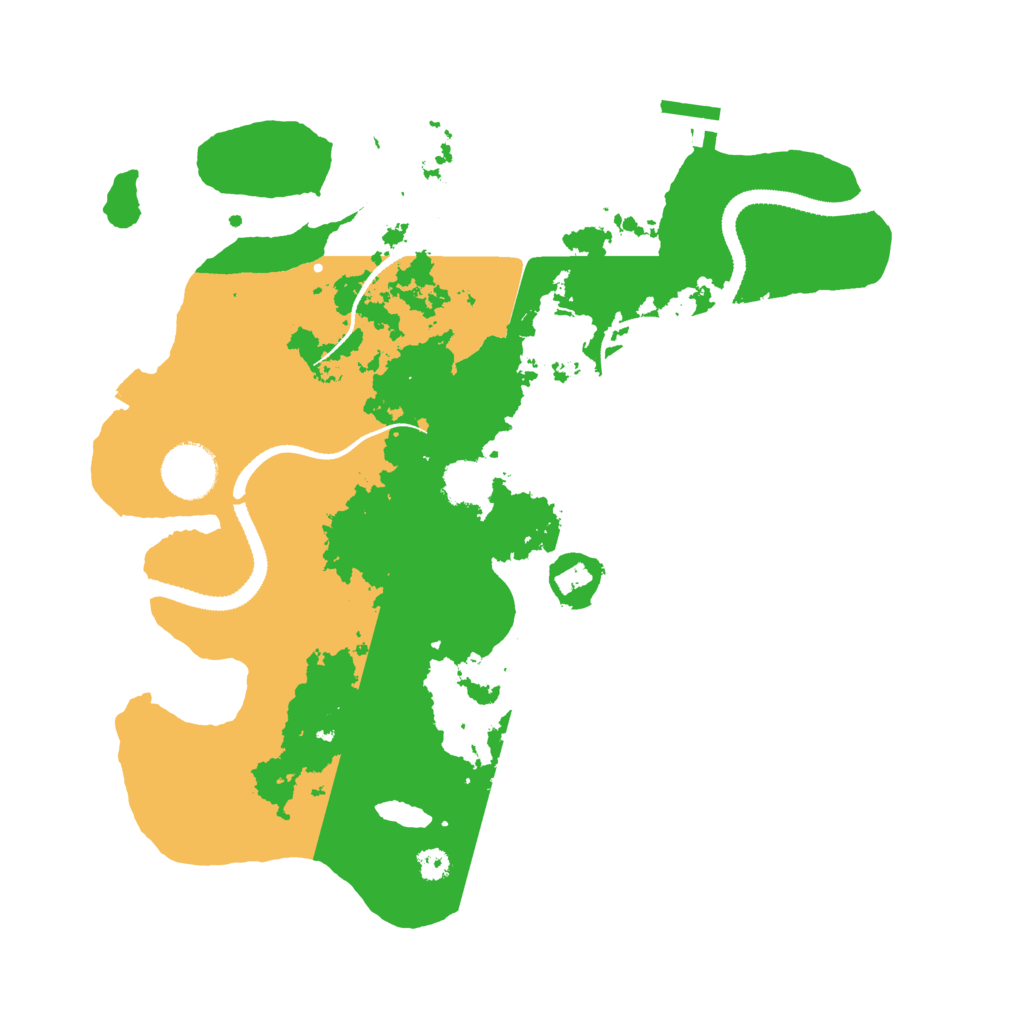 Biome Rust Map: Procedural Map, Size: 3250, Seed: 1062830559
