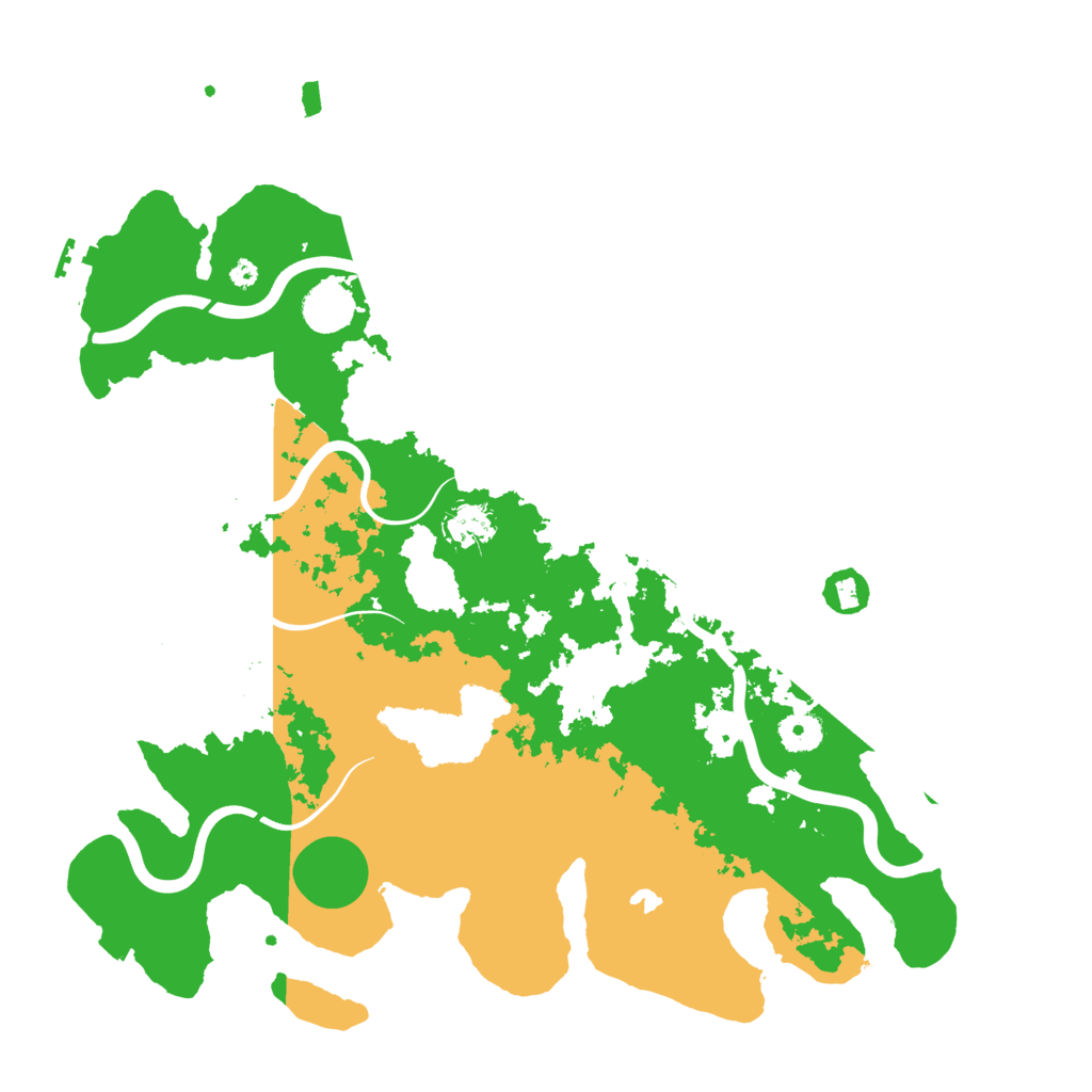 Biome Rust Map: Procedural Map, Size: 4000, Seed: 627003539