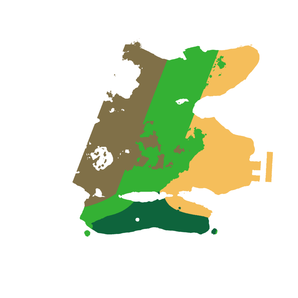 Biome Rust Map: Procedural Map, Size: 2000, Seed: 82999