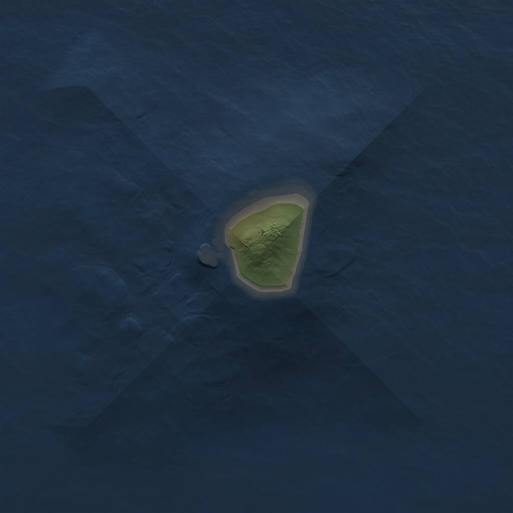 Rust Map: Procedural Map, Size: 1000, Seed: 1208266023, 1 Monuments