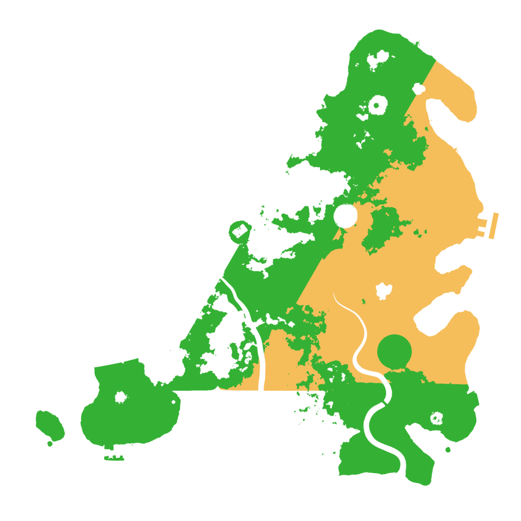 Biome Rust Map: Procedural Map, Size: 4000, Seed: 920462167
