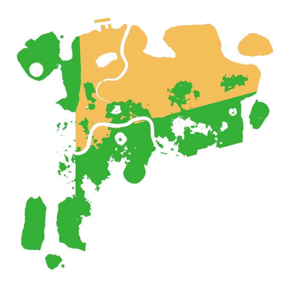 Biome Rust Map: Procedural Map, Size: 3800, Seed: 970531337