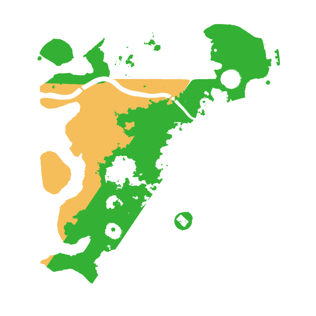Biome Rust Map: Procedural Map, Size: 3000, Seed: 1679077324
