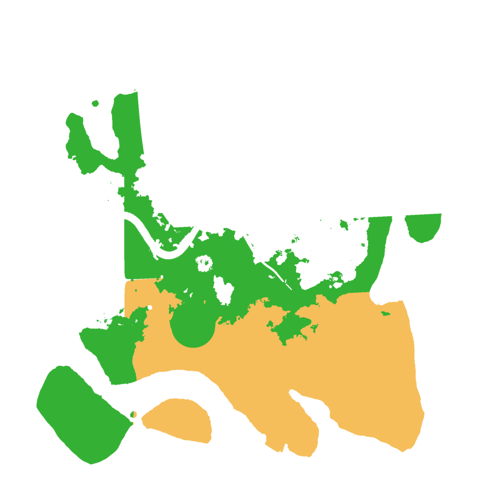 Biome Rust Map: Procedural Map, Size: 3000, Seed: 1579517168