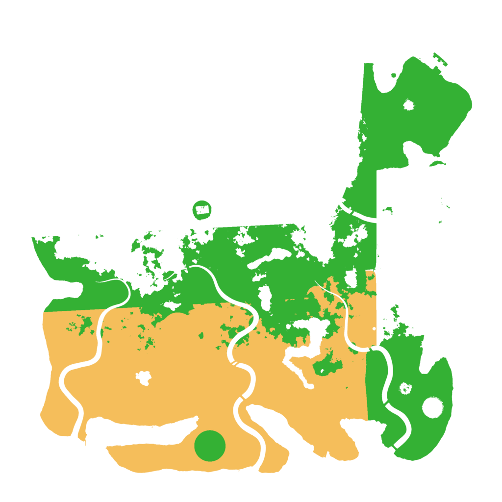 Biome Rust Map: Procedural Map, Size: 4250, Seed: 1442283818