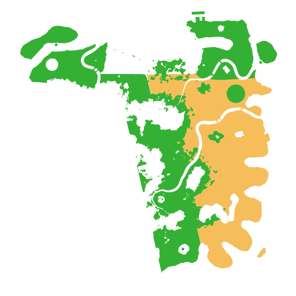 Biome Rust Map: Procedural Map, Size: 4250, Seed: 934081284