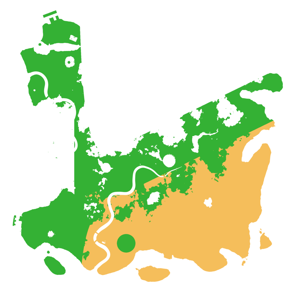 Biome Rust Map: Procedural Map, Size: 4250, Seed: 214570171