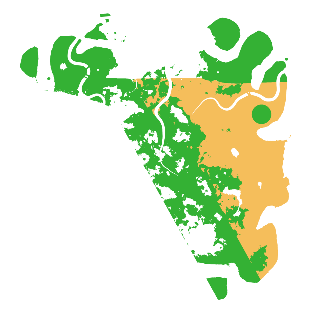 Biome Rust Map: Procedural Map, Size: 4250, Seed: 214313