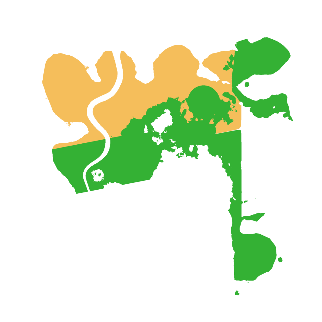 Biome Rust Map: Procedural Map, Size: 2700, Seed: 1511963656