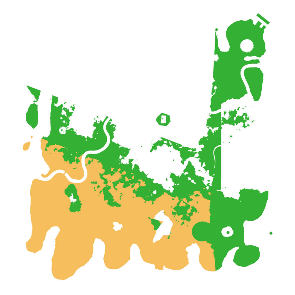 Biome Rust Map: Procedural Map, Size: 4000, Seed: 159060938