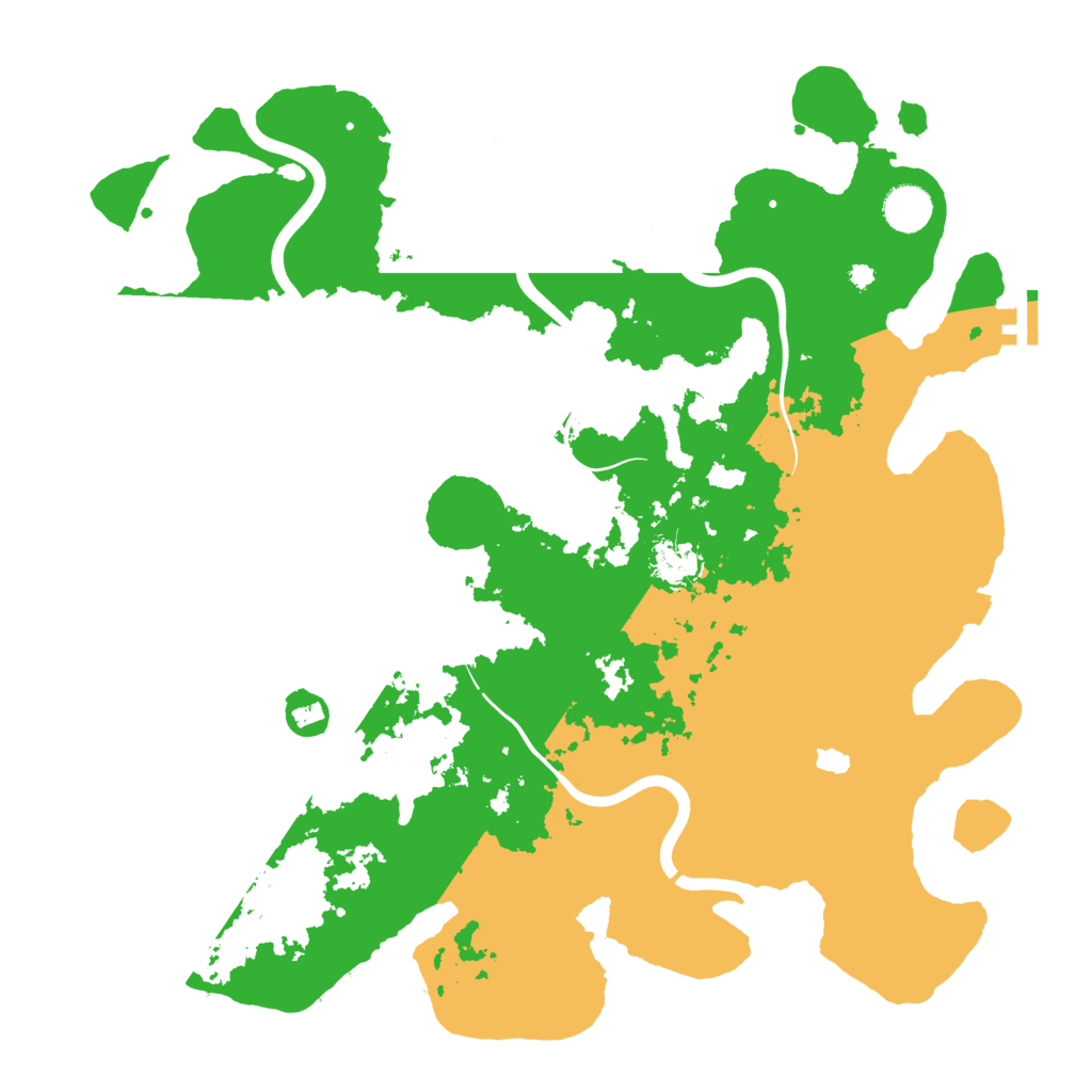 Biome Rust Map: Procedural Map, Size: 4000, Seed: 635395439
